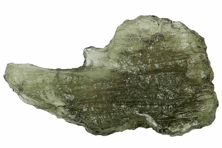 Green Moldavite Tektite ( g) - Czech Republic #329476